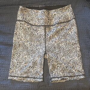 Victoria’s Secret Sport Leopard Print Women's Bike Shorts